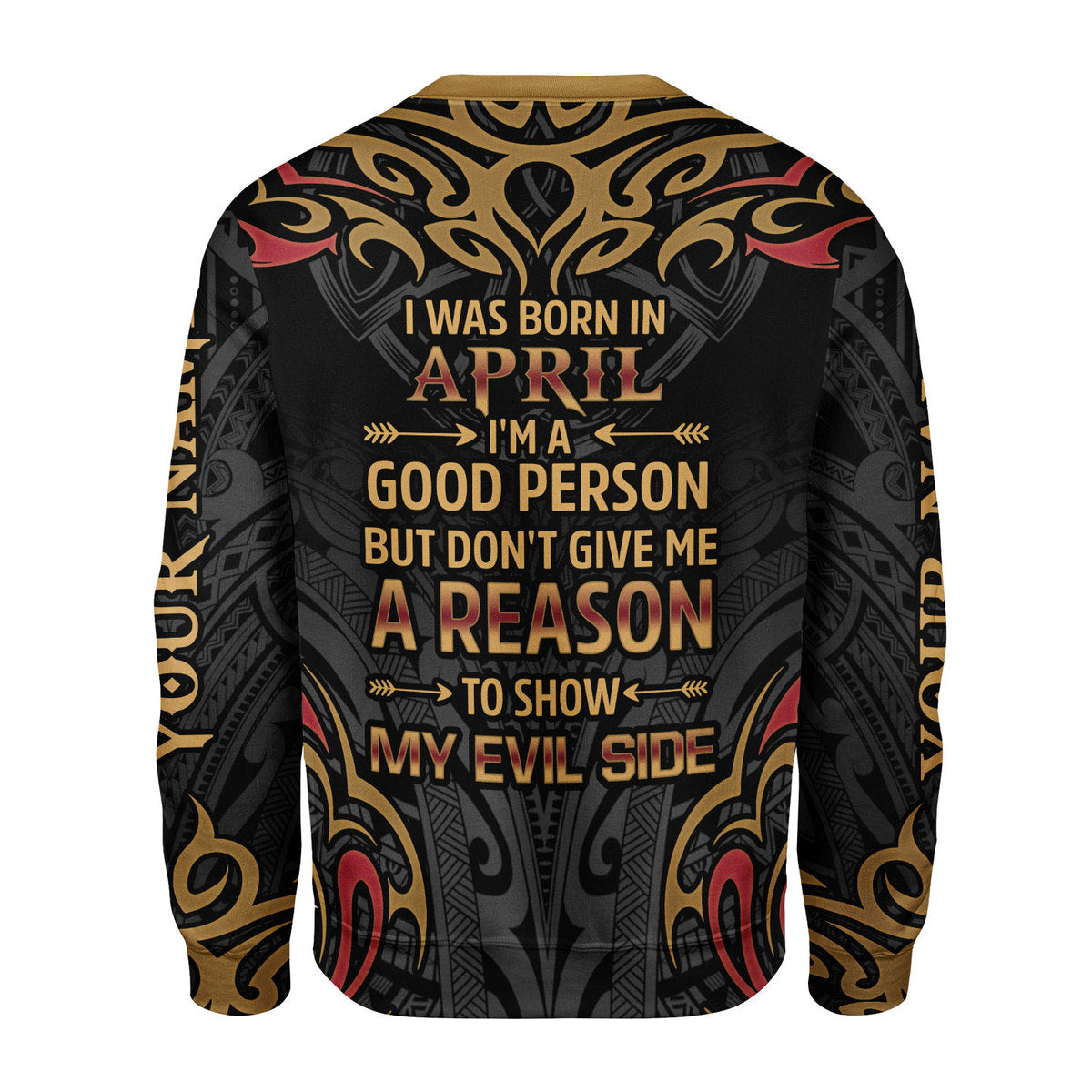 CustomsPig Personalized Tops April Guy All Over Printed