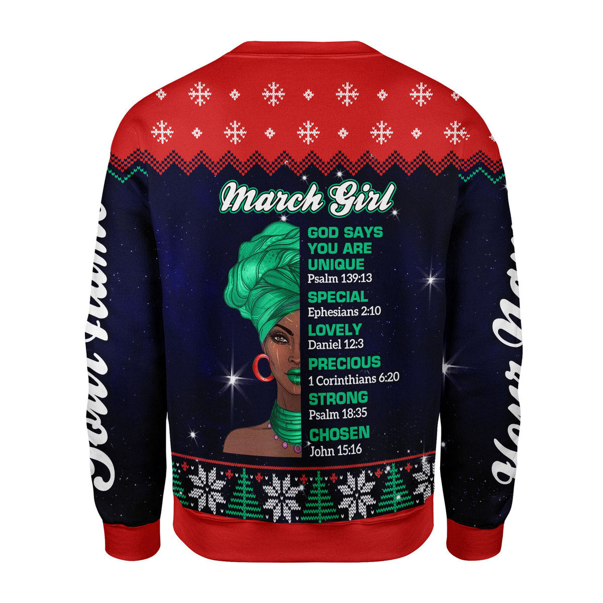 CustomsPig Personalized Tops March Girl All Over Printed