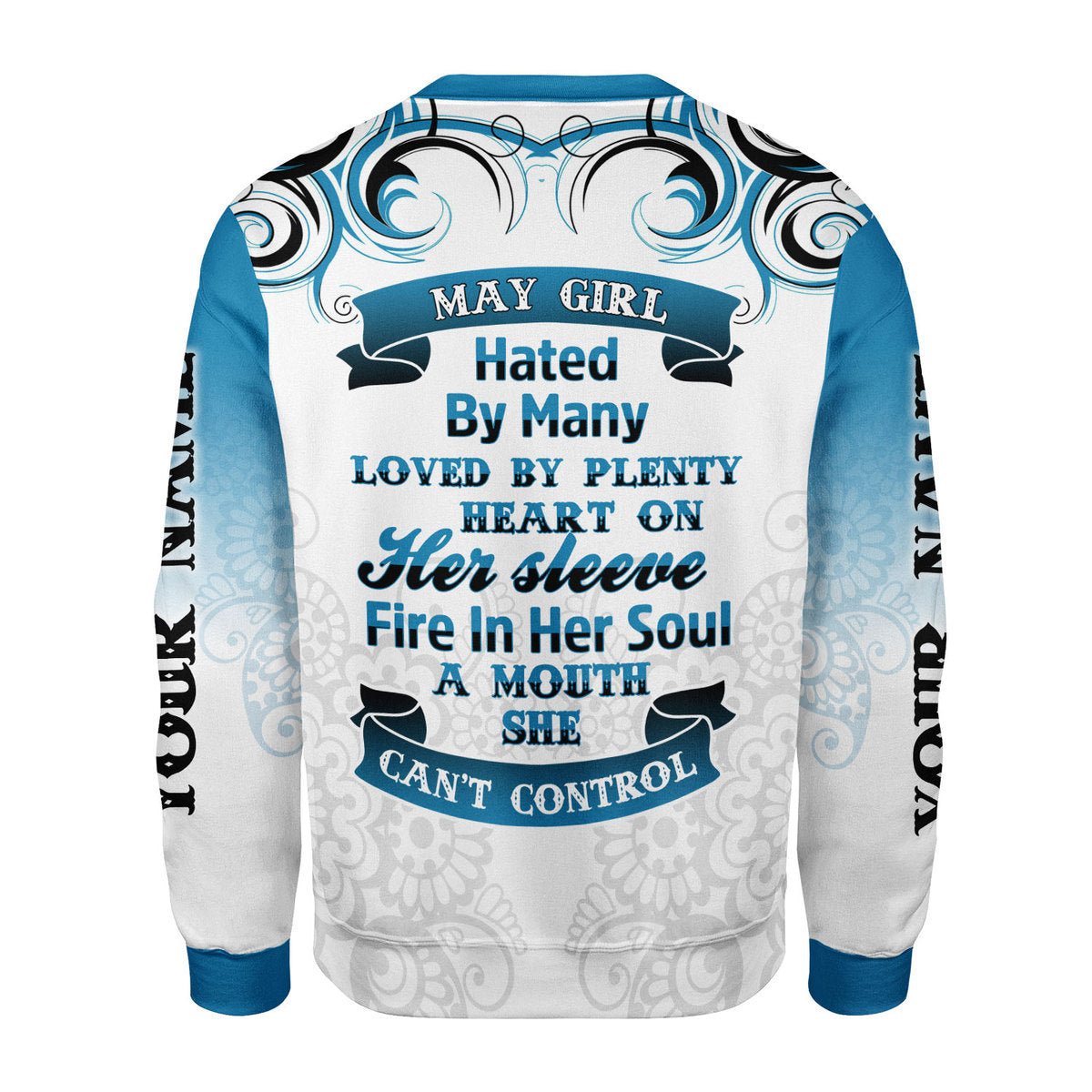 CustomsPig Personalized Tops May Girl All Over Printed
