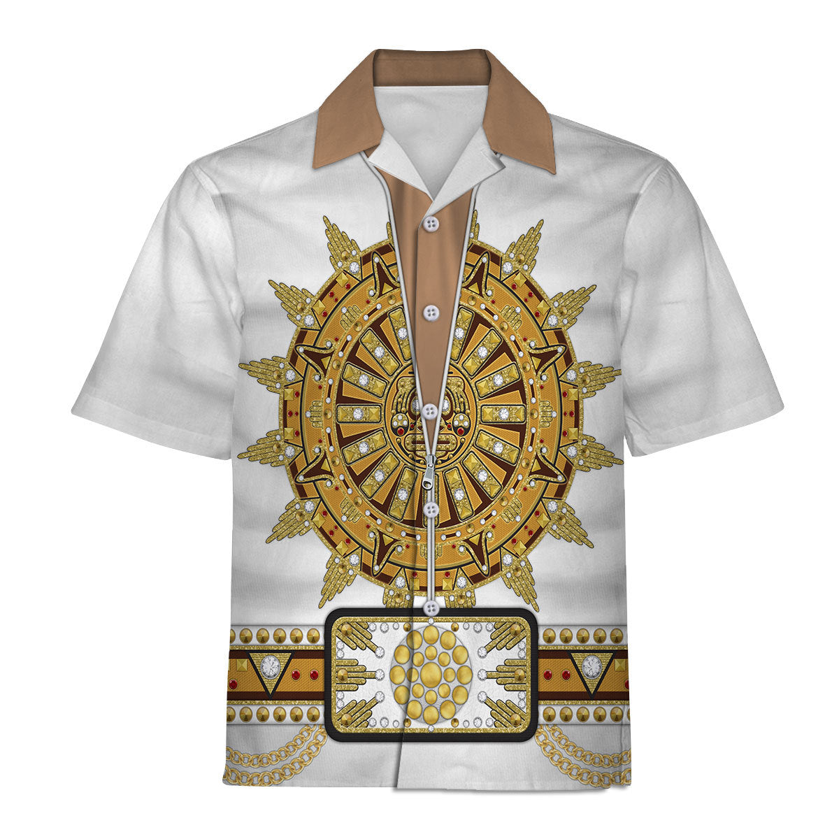 CustomsPig Elvis Presley Sun Dial Elvis Sweat Suit Costume Hoodie Sweatshirt T-Shirt Tracksuit