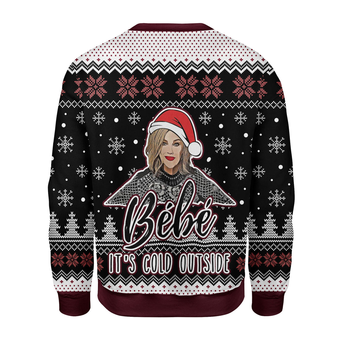 Customspig Christmas Sweater Bébé It's Cold Outside 3D Apparel