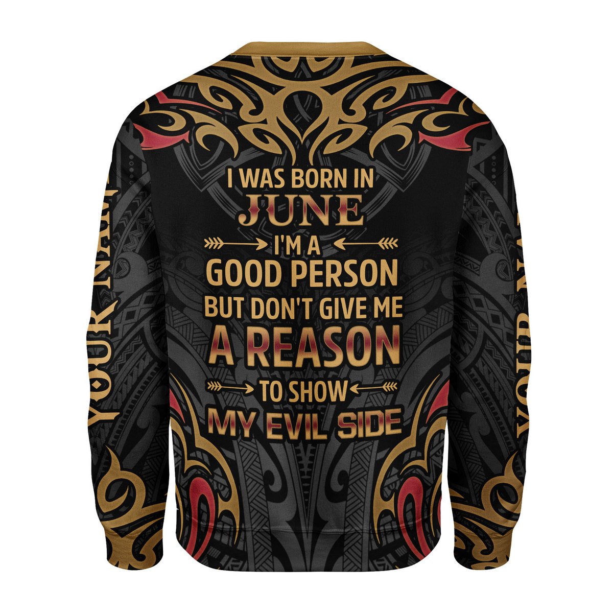 Personalized Tracksuit June Guy All Over Printed