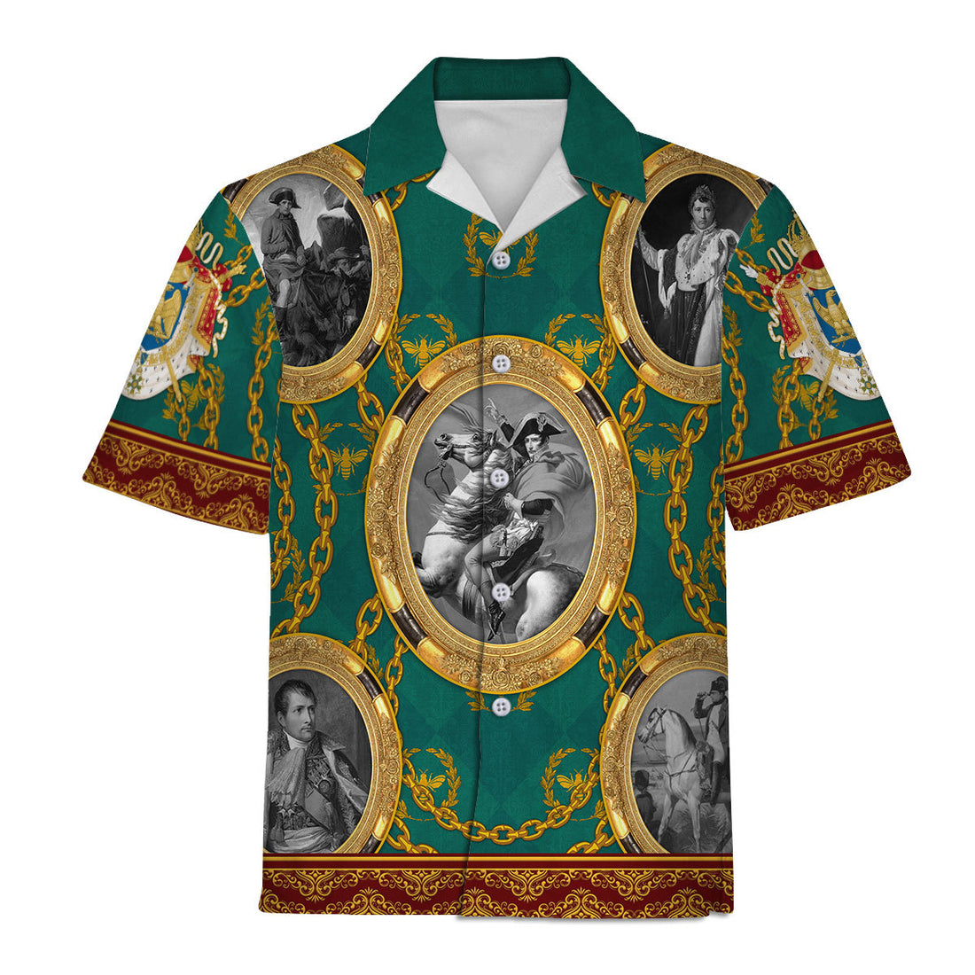 Napoleon Bonaparte Hawaiian Shirt 3D Shirt For Unisex