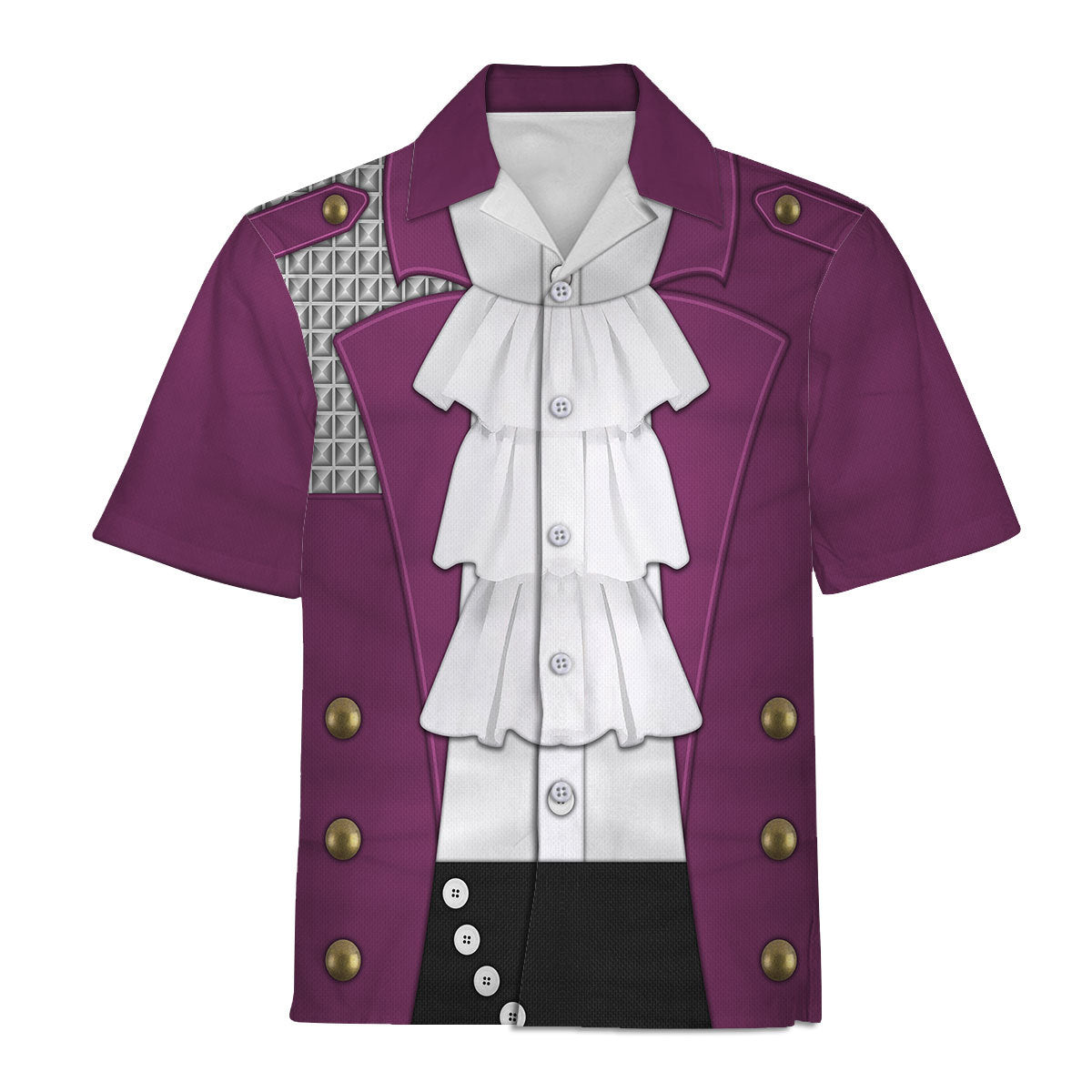 CustomsPig Prince Purple Rain Outfit Costume Hoodie Sweatshirt T-Shirt Sweatpants