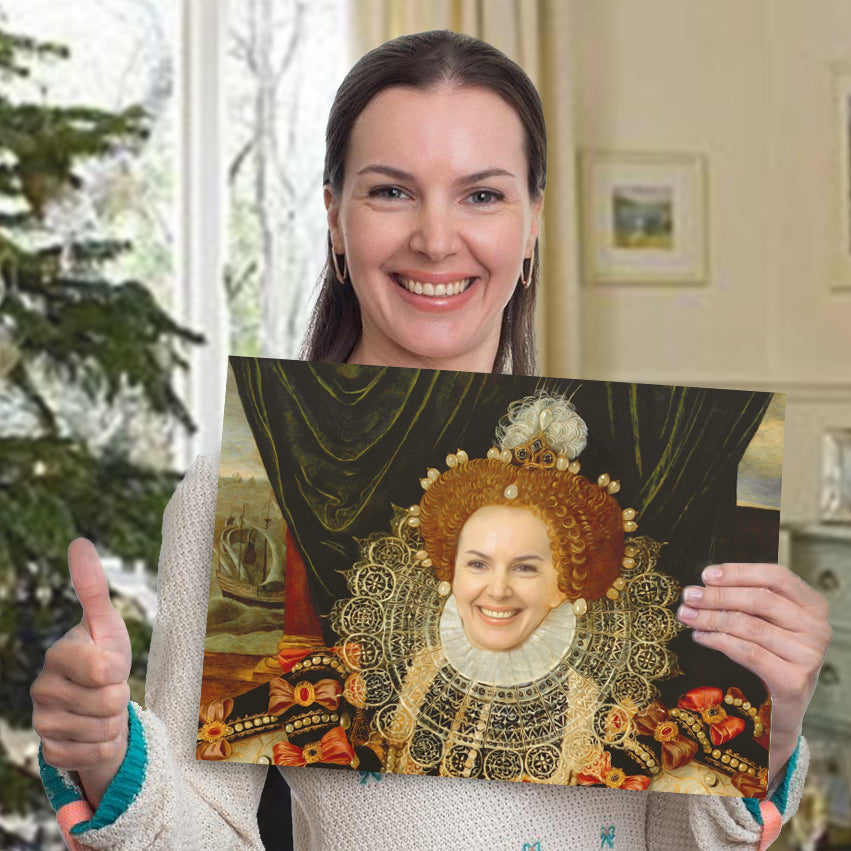 Personalized Canvas Queen Elizabeth I