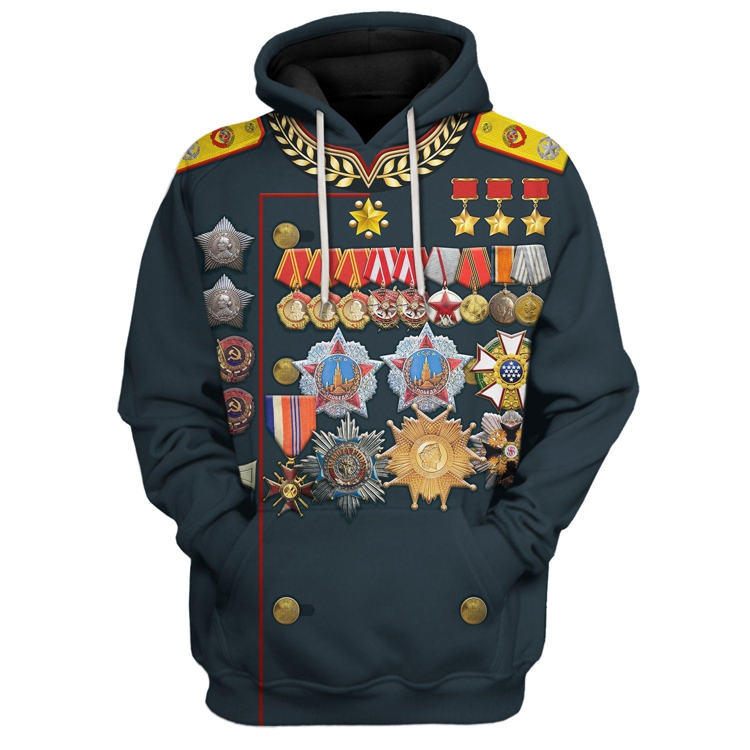 Georgy Zhukov Hoodie / S Hs16220