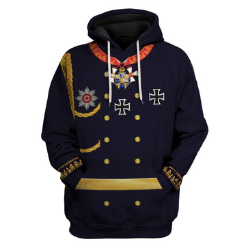 Gerhard Von Scharnhorst Fleece Hoodie / S Qm1425