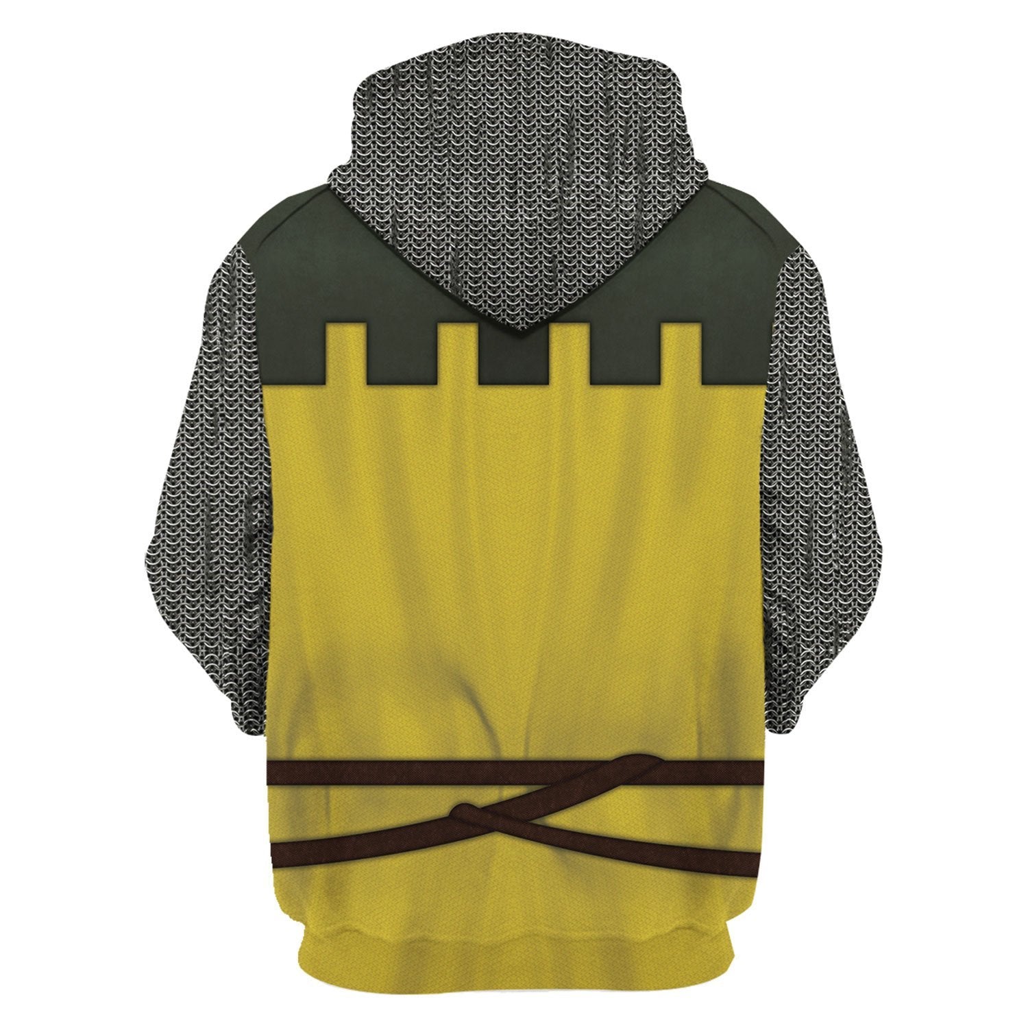 Bohemian Knight Fleece Zip Hoodie