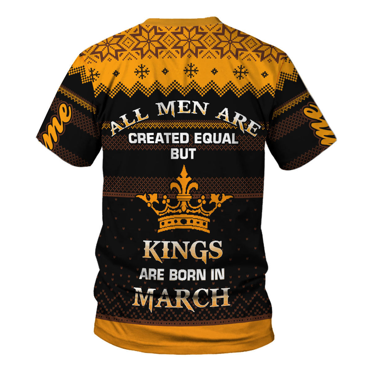 CustomsPig Personalized Tops March Guy All Over Printed