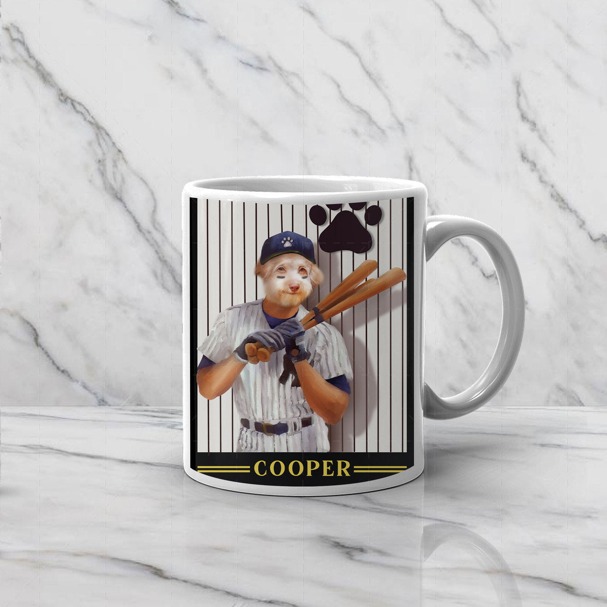 Personalised Pet Mug - Roger Clemens