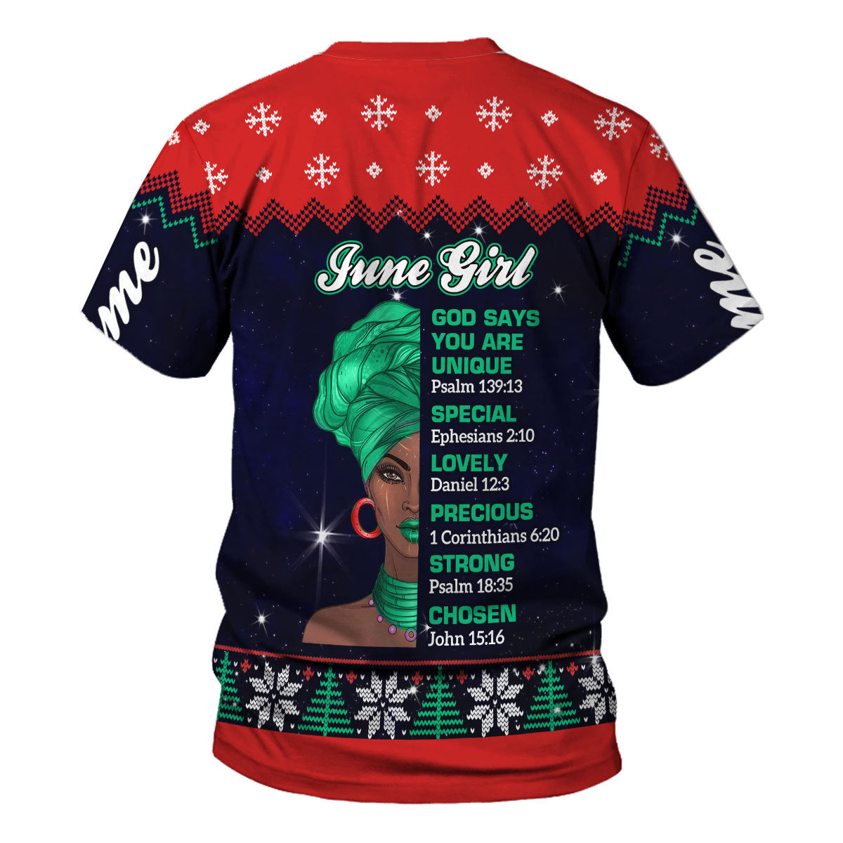 CustomsPig Personalized T-shirt June Girl All Over Printed