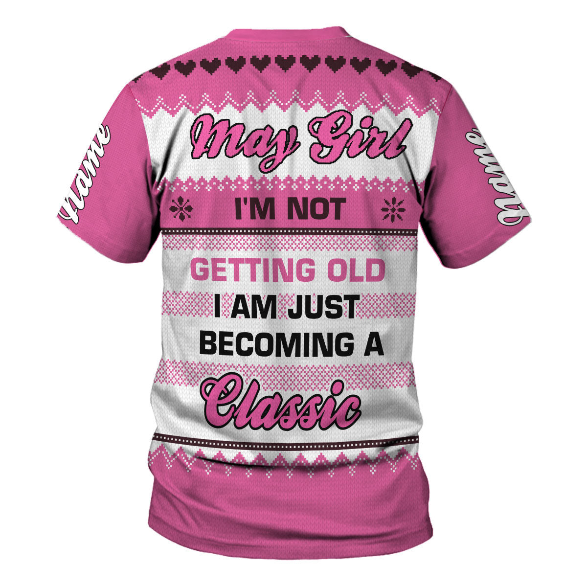 CustomsPig Personalized Tops May Girl All Over Printed