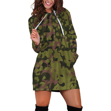 CustomsPig Waffen SS Type II M42 Oakleaf A Dark Variant Dress Hoodie