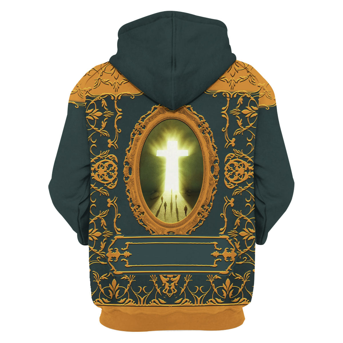 Customspig Tops Pullover Sweatshirt Christ Jesus The Light Of Faith 3D Apparel