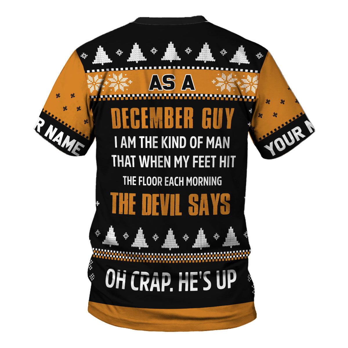 Personalized Tracksuit December Guy All Over Printed