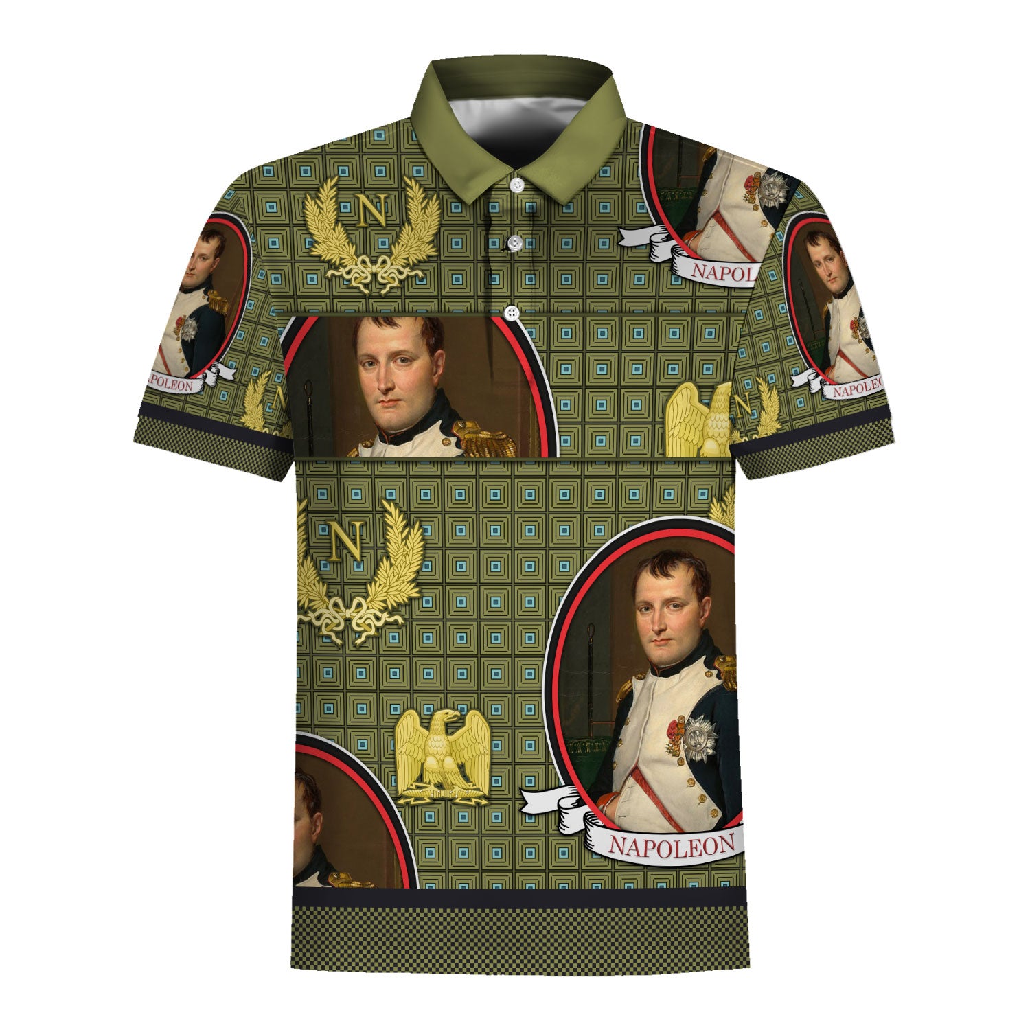 Napoleon Historical Hawaiian Shirt 3D Shirt For Unisex
