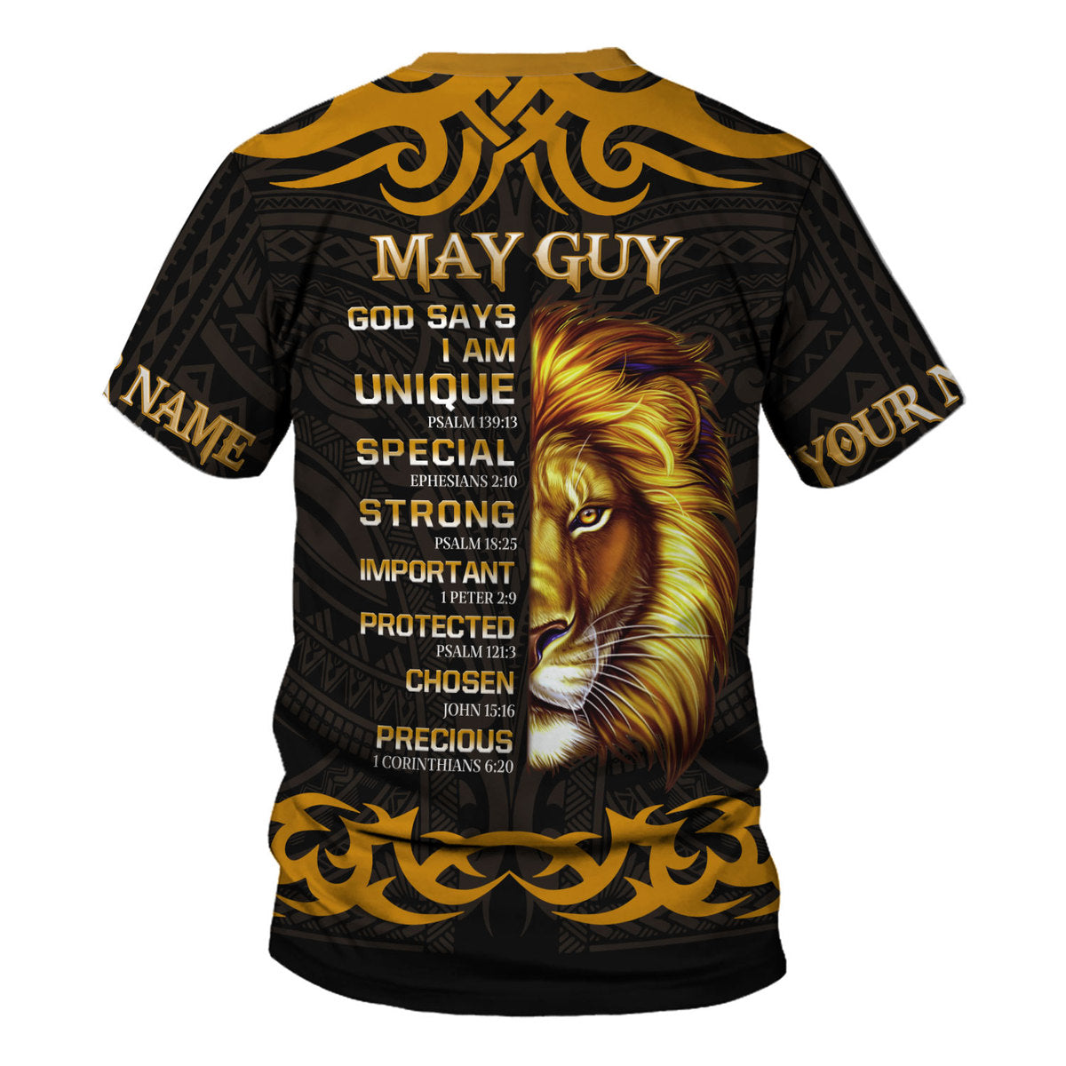 CustomsPig Personalized T-Shirt May King All Over Printed