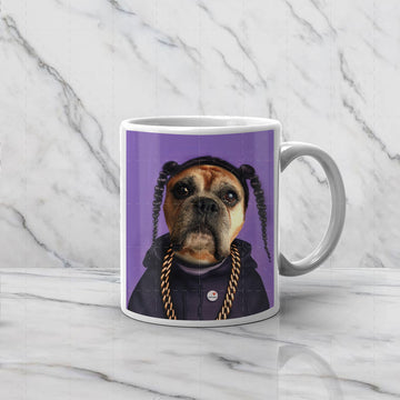 Personalised Pet Mug - Rapper Dogg