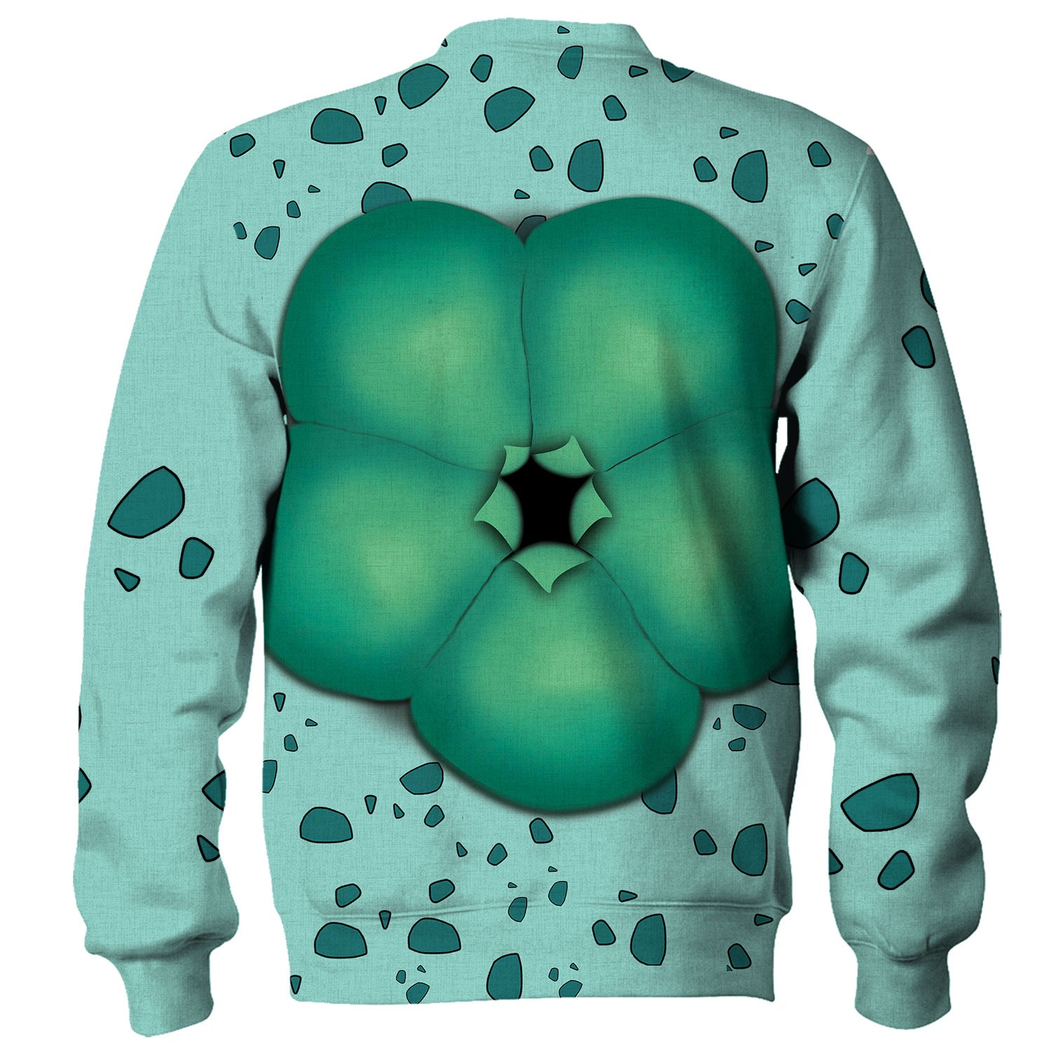 CustomsPig Bulbasaur Pokemon Costumes Hoodie Sweatshirt T-shirt Tracksuit