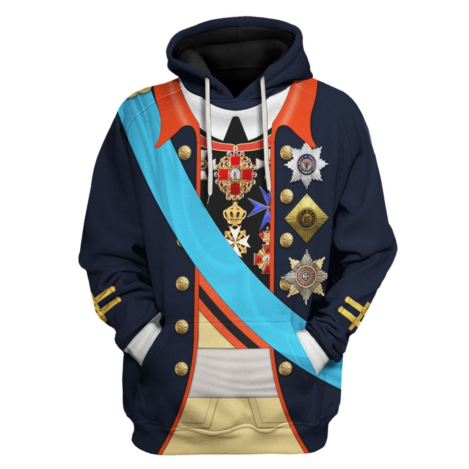 Aleksandr Vasilyevich Suvorov Hoodie / S Vn301