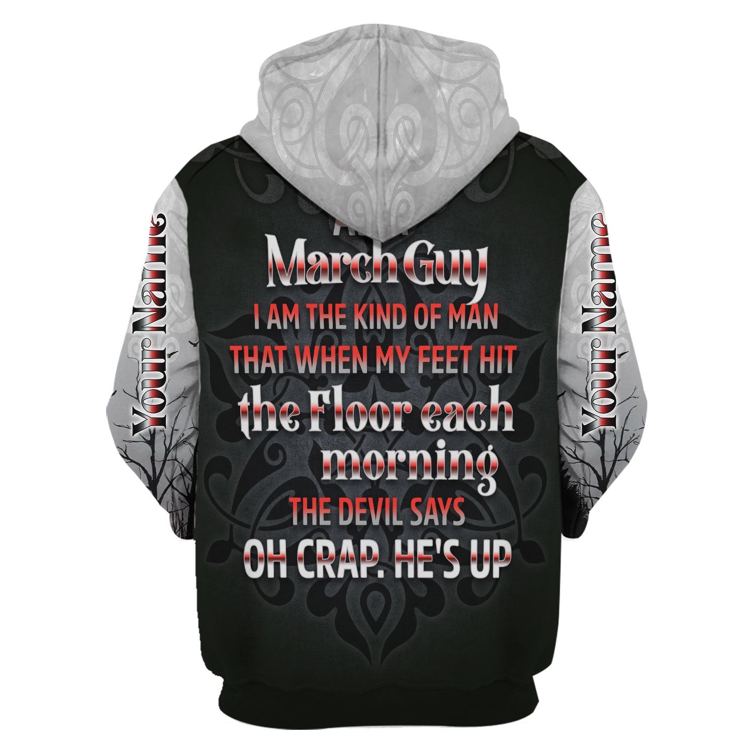 Personalized Tracksuit March Guy All Over Printed