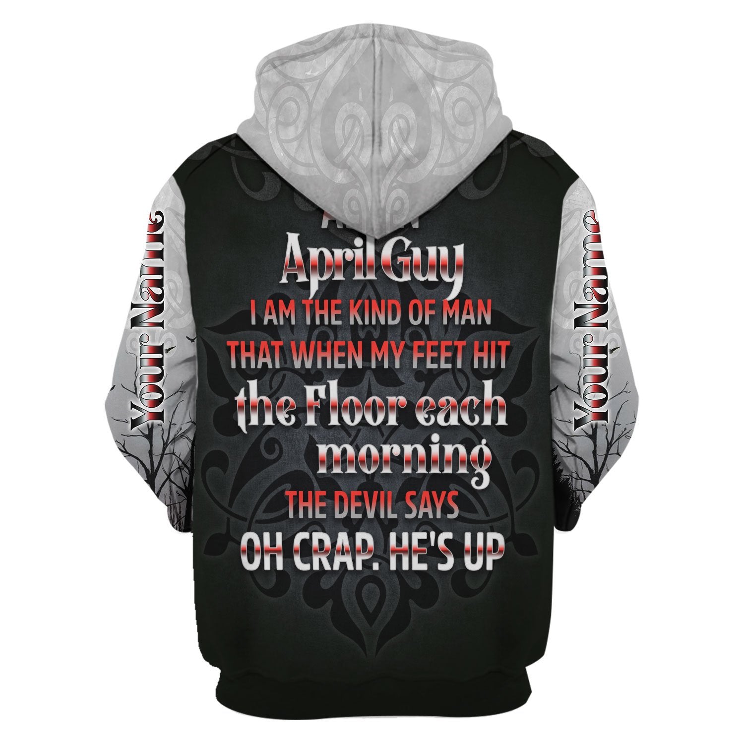 Personalized Tracksuit April Guy All Over Printed
