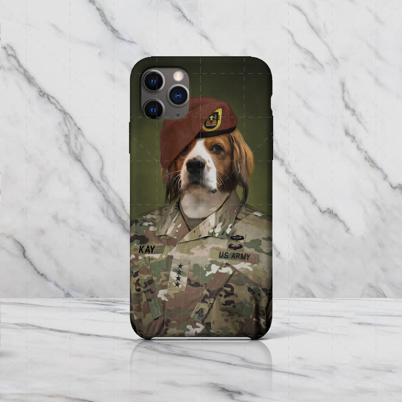 US Soldier - Custom Pet Phone Case