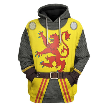Robert The Bruce Fleece Hoodie / S Qm818