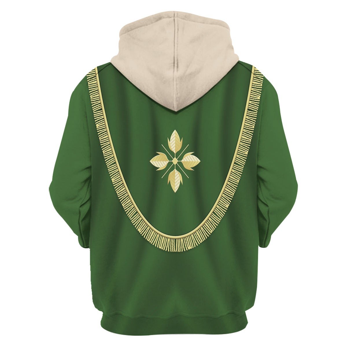 Tracksuit Tracksuit Pullover Sweatshirt Pope Francis in Green Choir Dress 3D Apparel