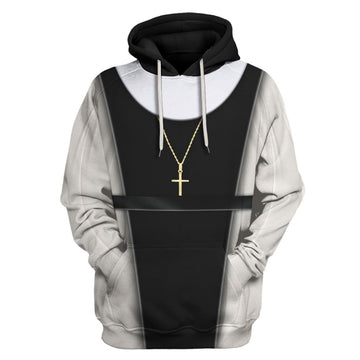 Tracksuit Tops Pullover Sweatshirt Catholic Nun Habit 3D Apparel