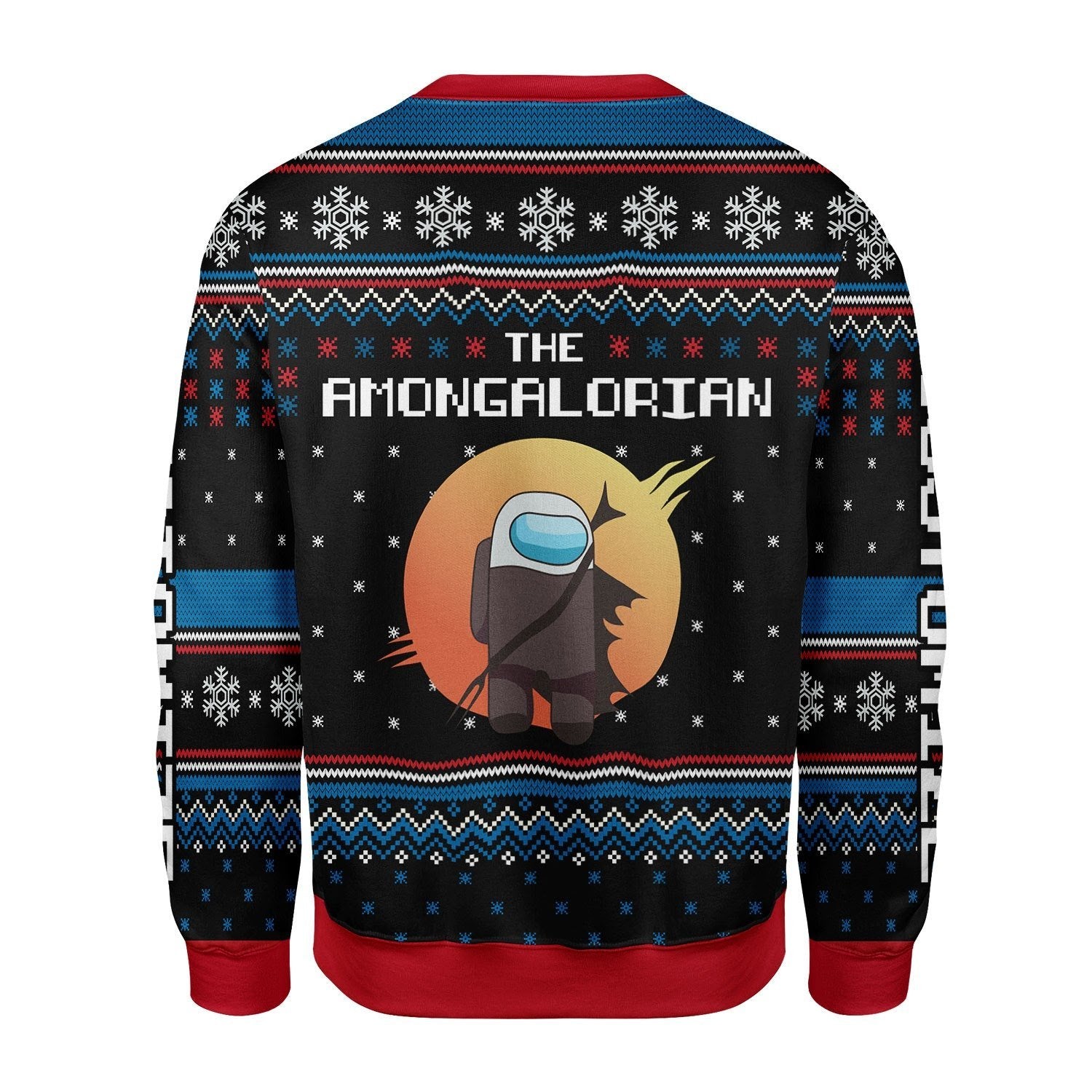 Gearhomies Christmas Unisex Sweater The Amongalorian Custom Name 3D Apparel