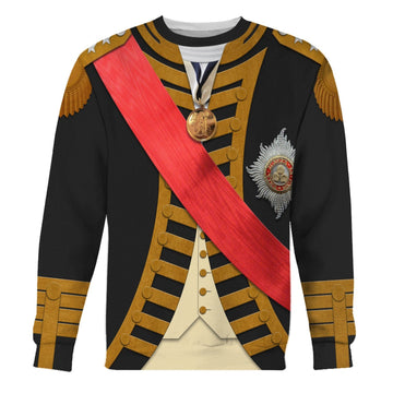 John Jervis 1st Earl of St Vincent Fleece Long Sleeves