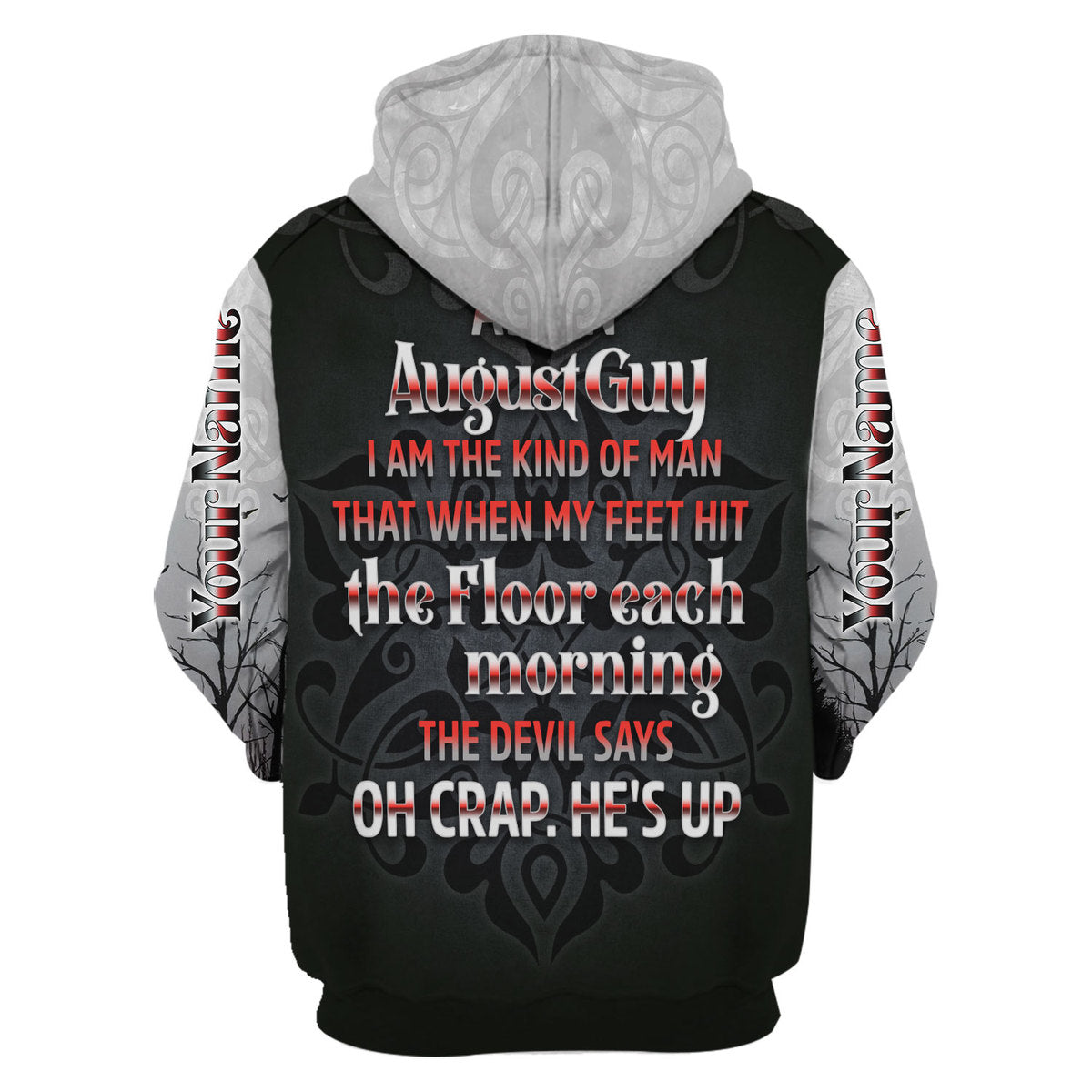 CustomsPig Personalized Tops August Guy All Over Printed