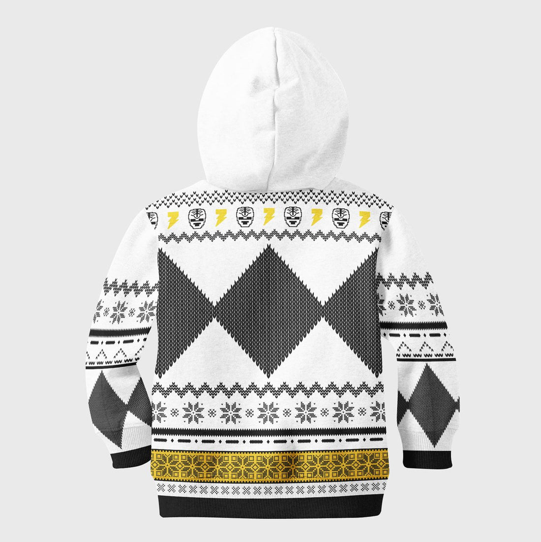Gearhomies Kid Zip Hoodie Kid White Mighty