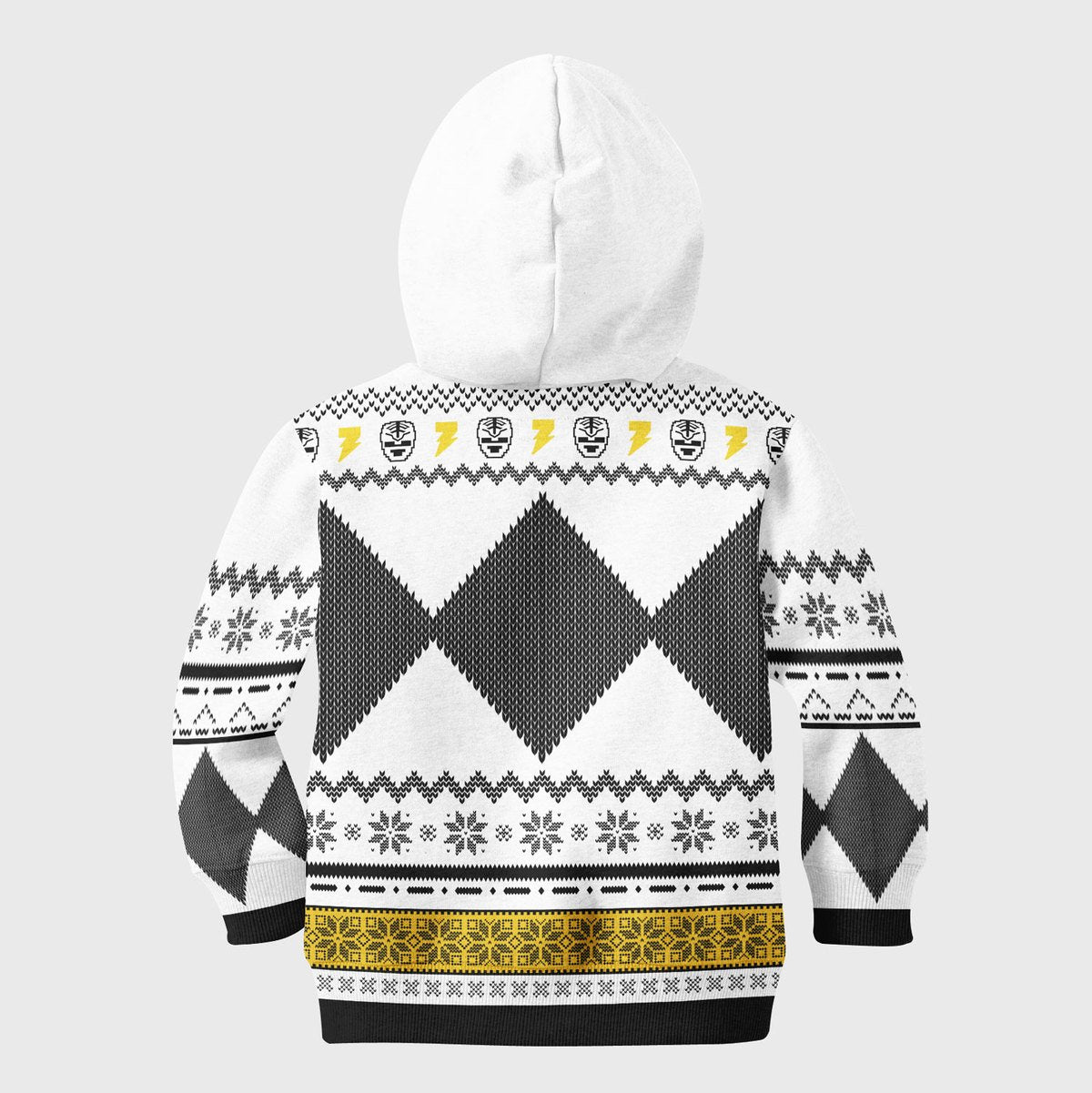 Gearhomies Kid Zip Hoodie Kid White Mighty