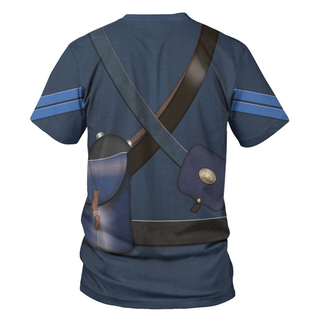 Civil War Uniforms of Blue Union Infantryman T-Shirt