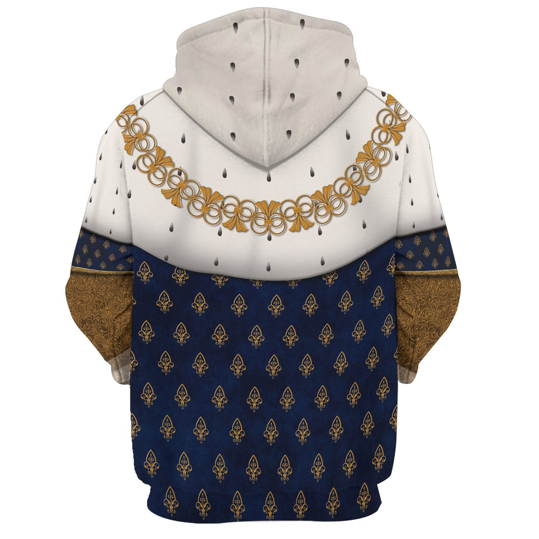 Louis XIV of France Fleece Zip Hoodie