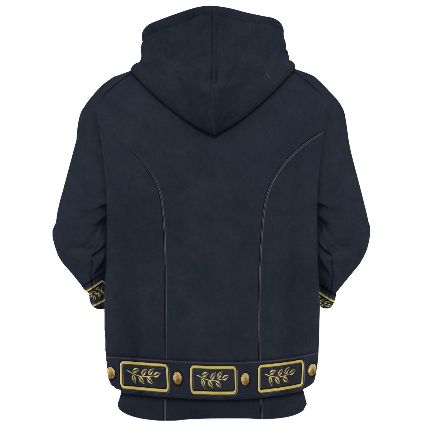 Uniform of the US Navy 1830-1841 Fleece Hoodie