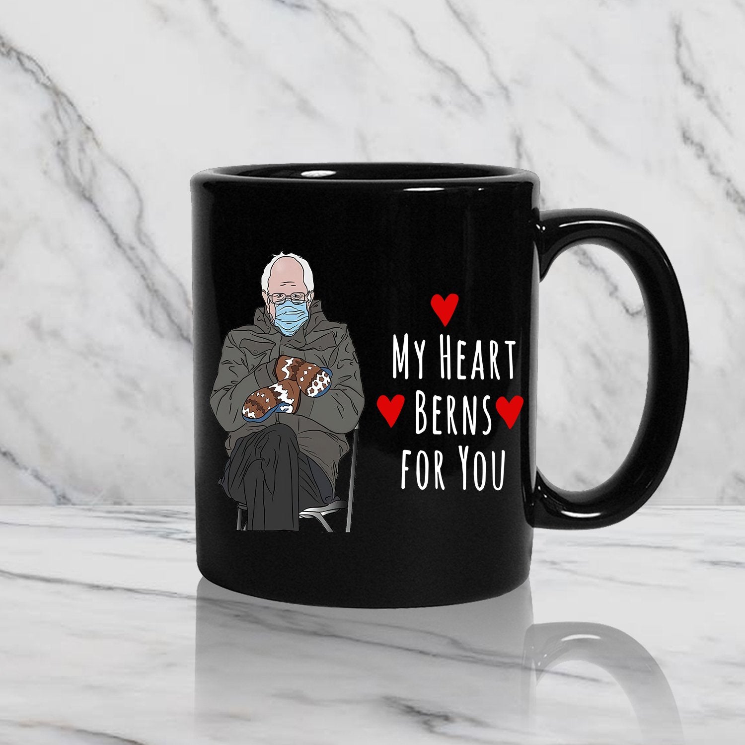 My Heart Berns For You Mug