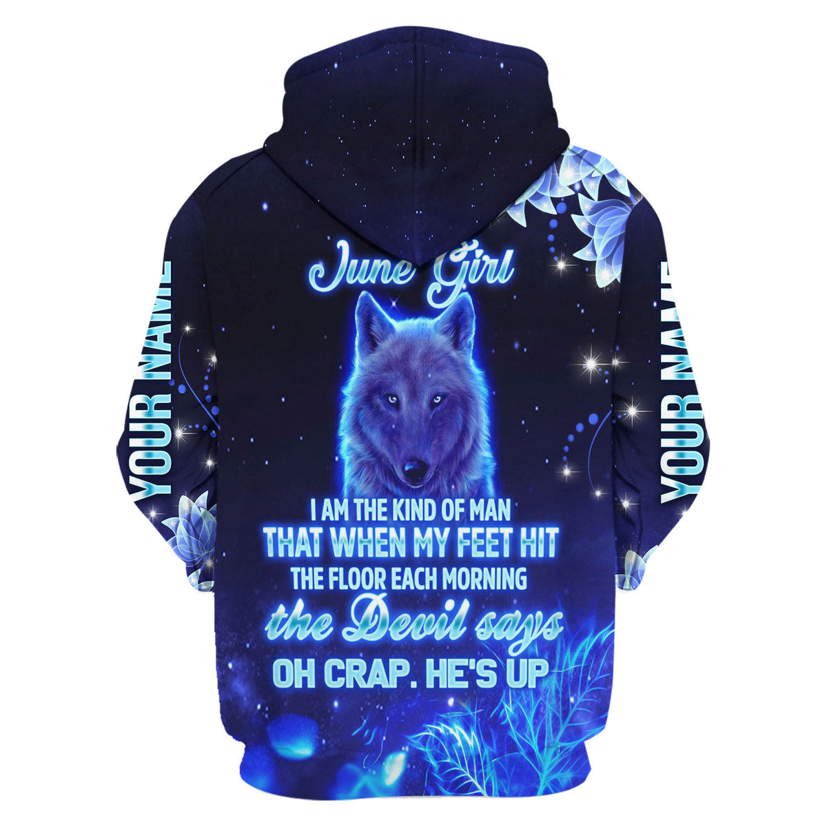 CustomsPig Personalized Tops June Girl All Over Printed