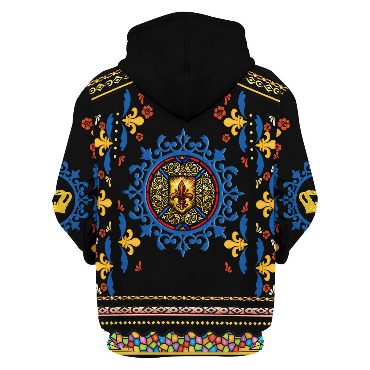 Tracksuit Tops Pullover Sweatshirt Mary Stained Glass 3D Apparel