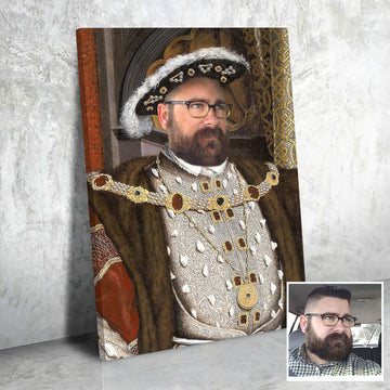 Personalized Canvas Henry VIII