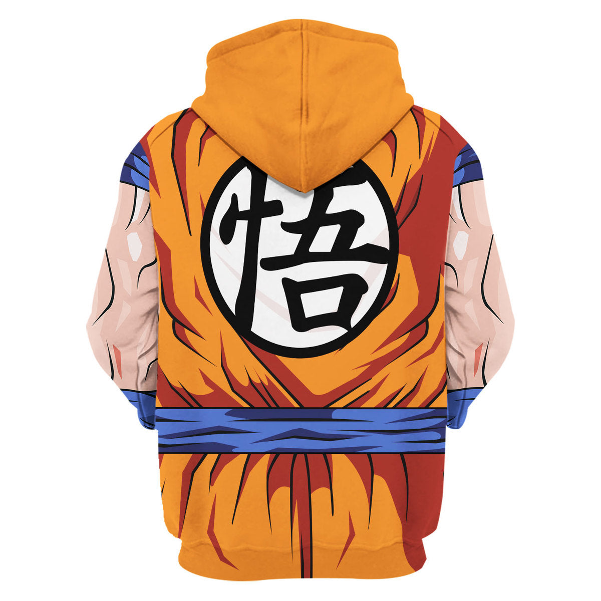 CustomsPig Son-Goku Costume Hoodie Sweatshirt T-Shirt Tracksuit