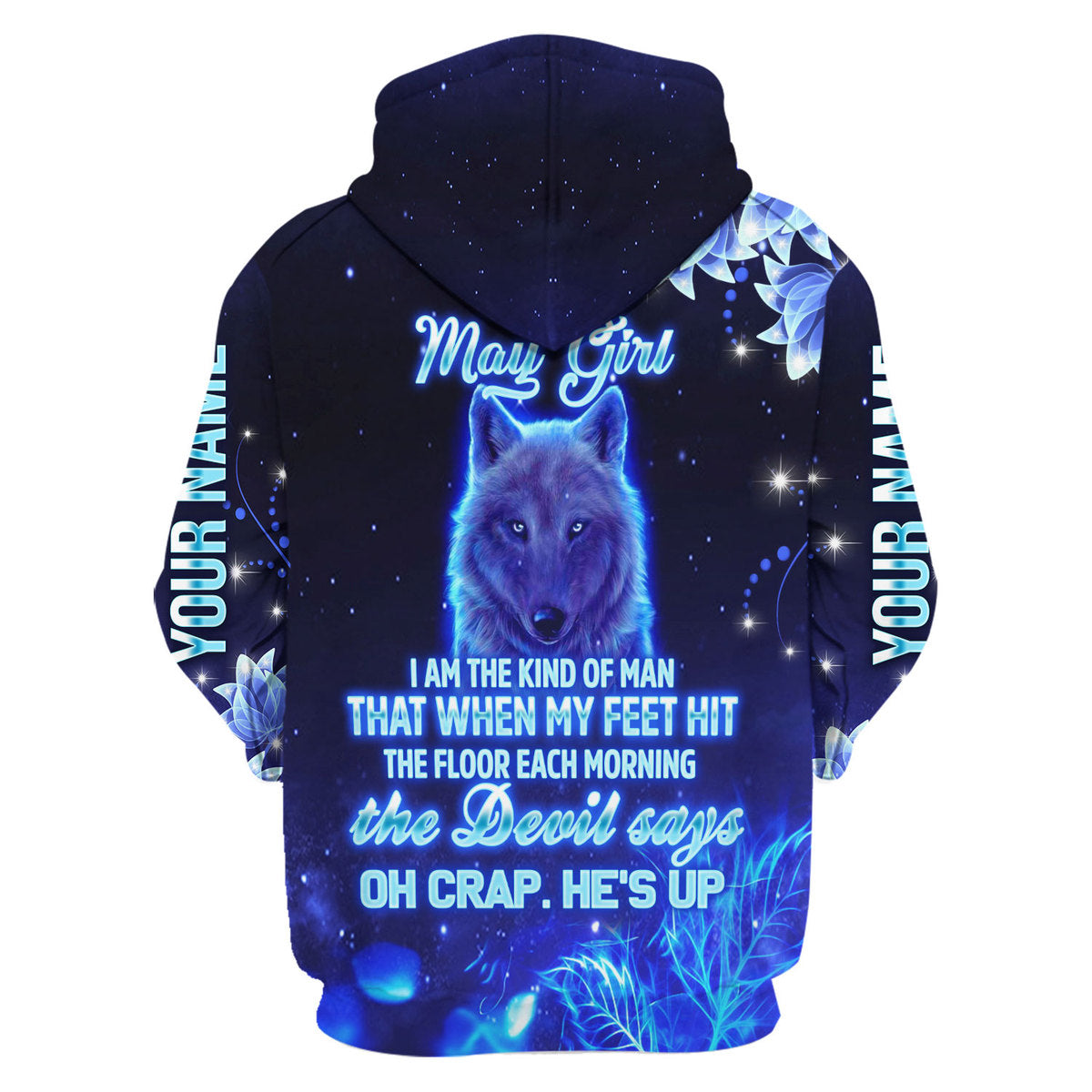CustomsPig Personalized Tops May Girl All Over Printed