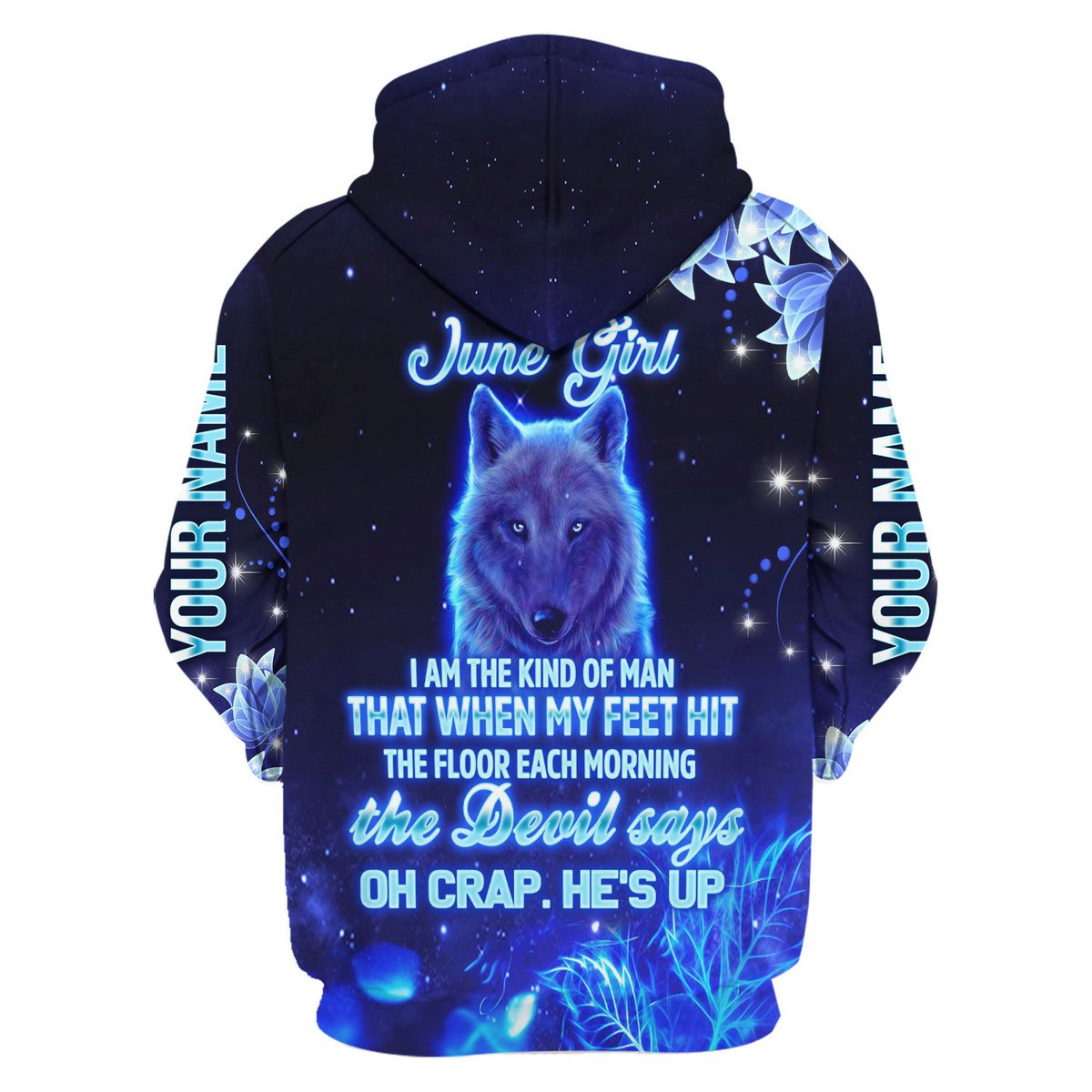 Personalized Tracksuit June Girl All Over Printed