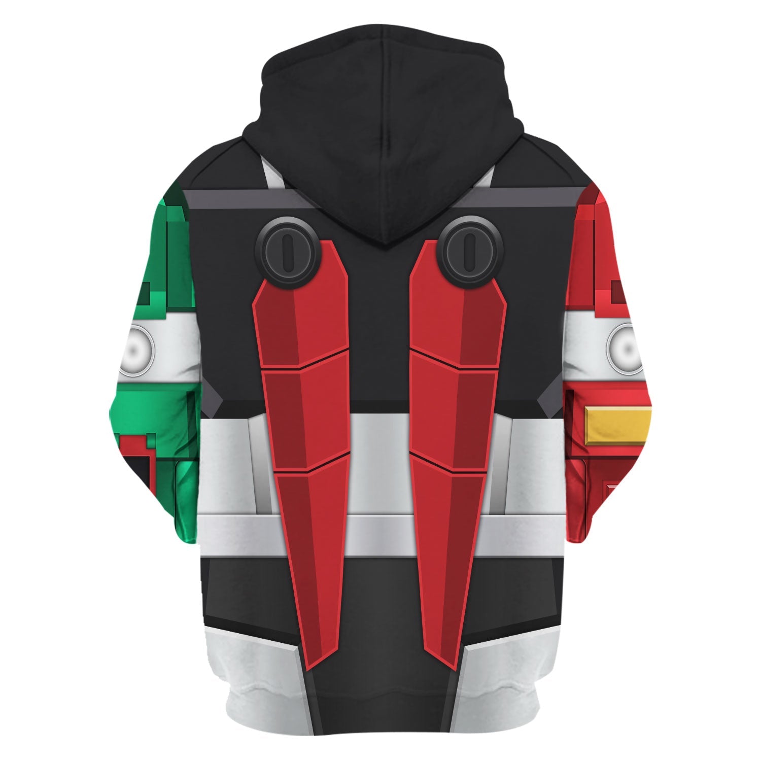 CustomsPig Robot Dou Voltron Costumes Hoodie Sweatshirt T-Shirt Tracksuit