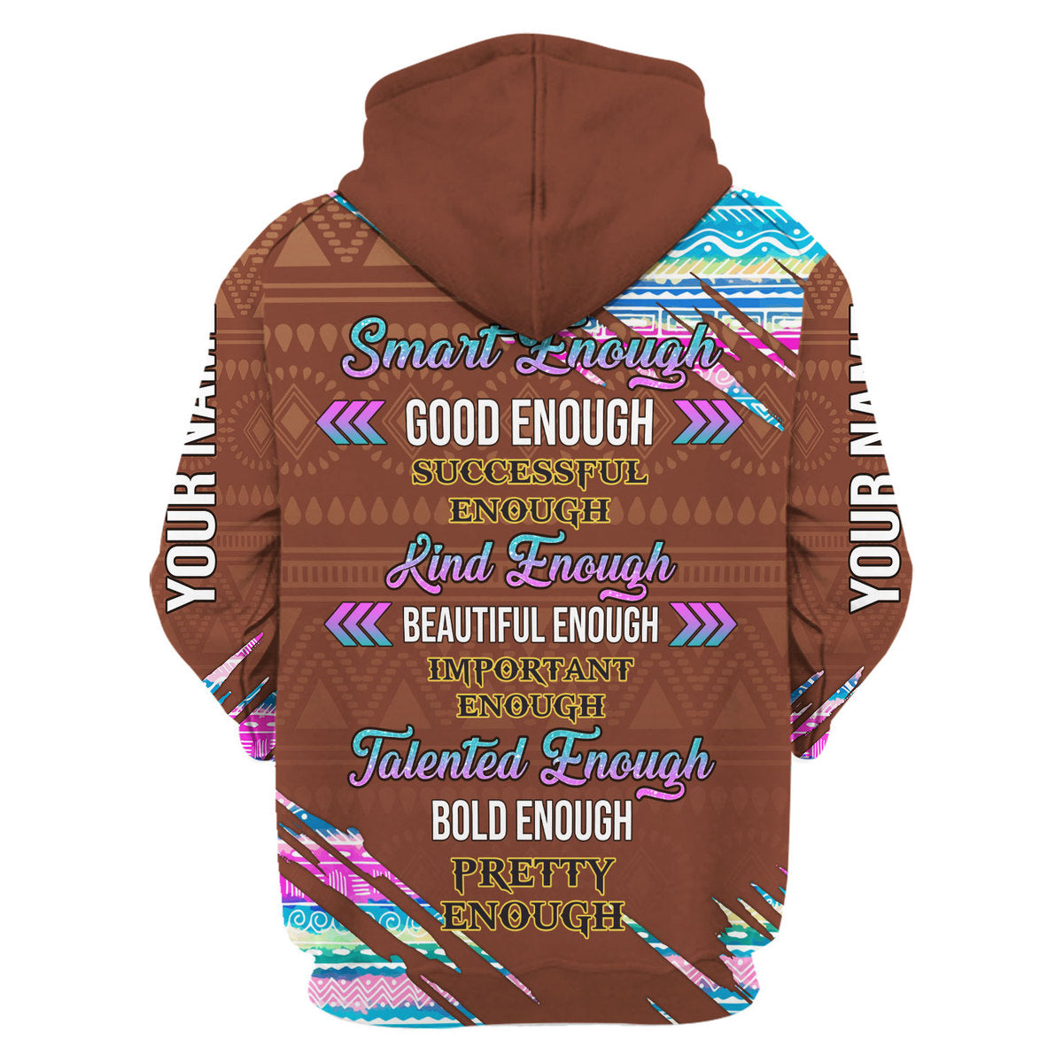 Customspig Personalized Hoodie December Girl All Over Printed