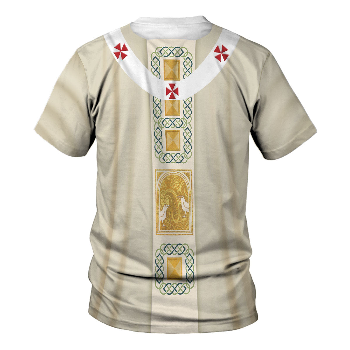 Tracksuit Tops Pullover Sweatshirt Pope Francis in White Liturgical vestment 3D Apparel