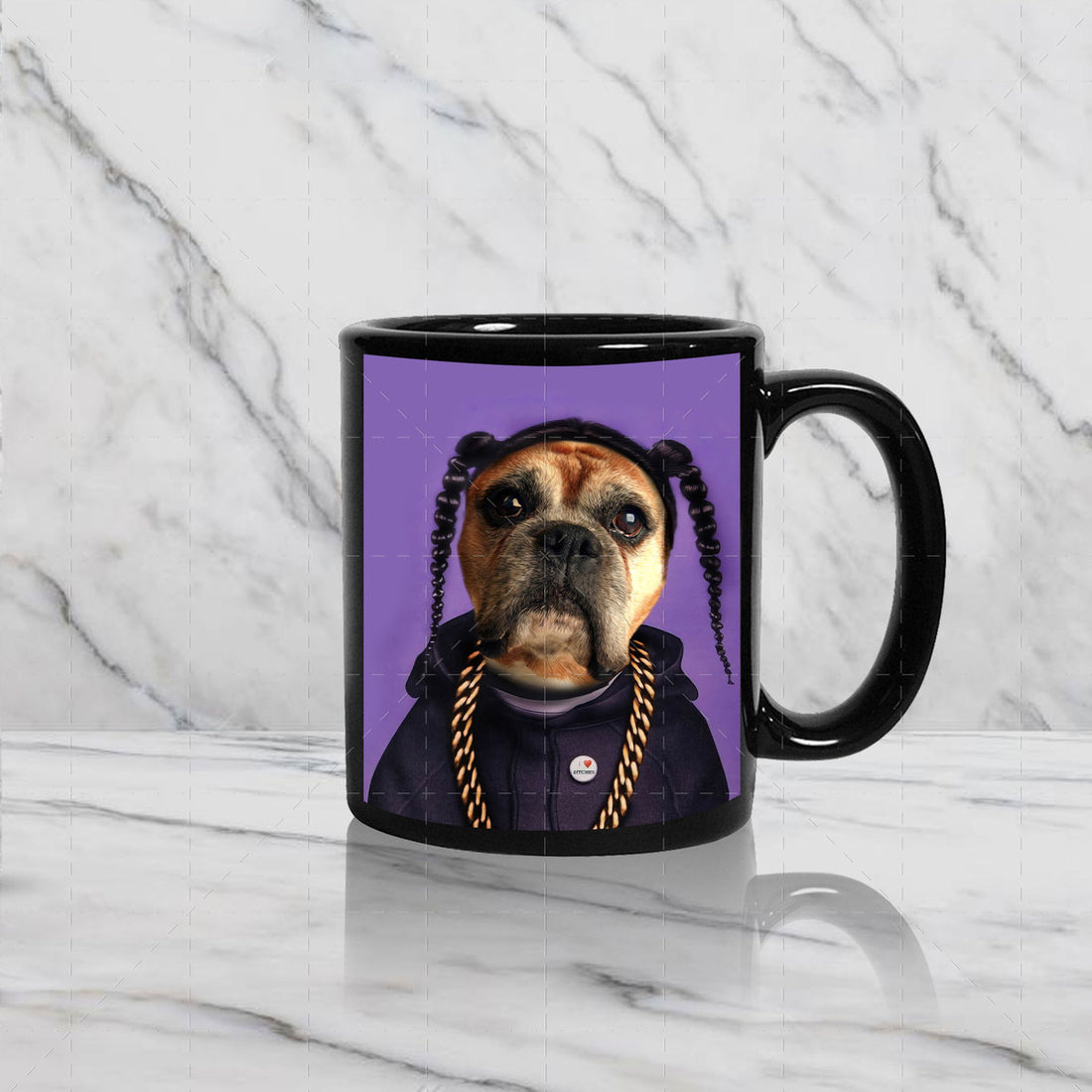 Personalised Pet Mug - Rapper Dogg