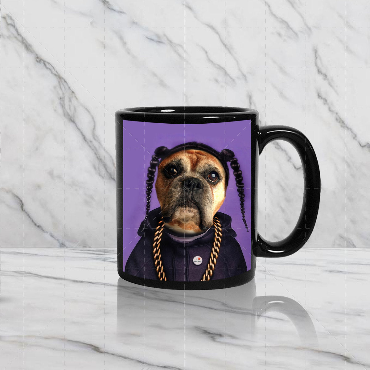 Personalised Pet Mug - Rapper Dogg
